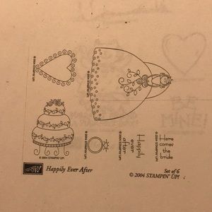 Stampin up. Happily ever after  2004